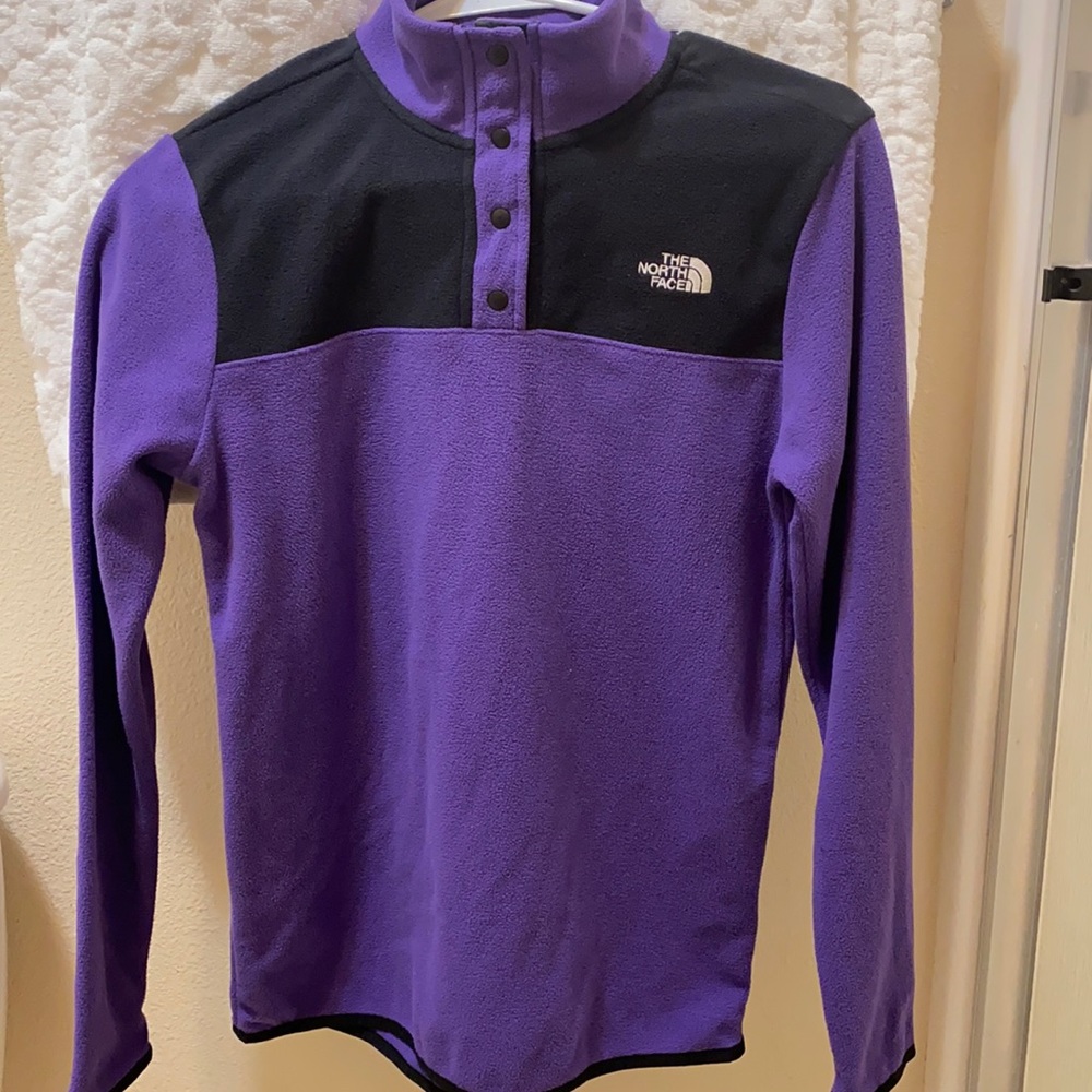 The north face 2021 lightweight fleece snap neck